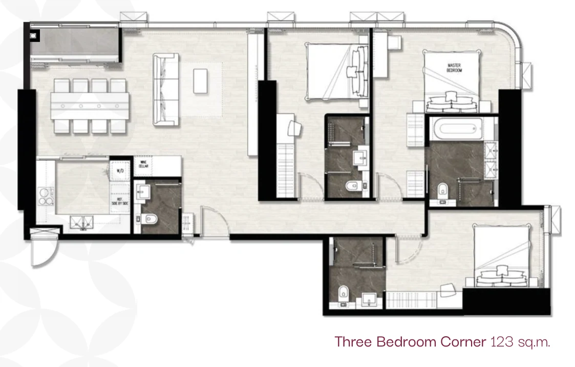 Once Wongamat — Floor plans — photo 4