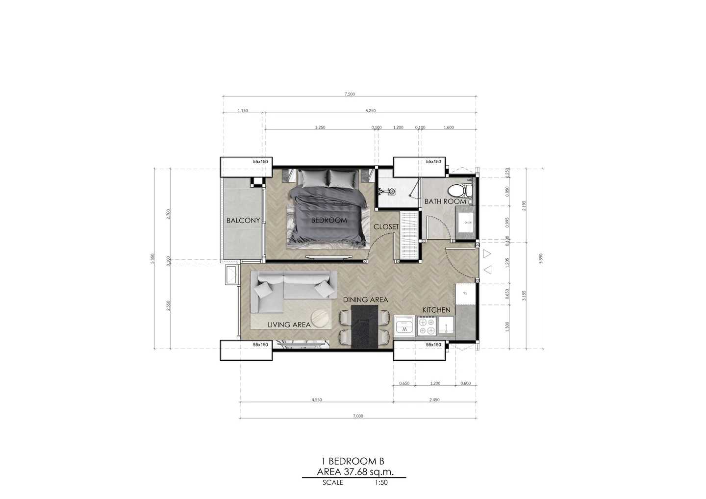 Seaspire Jomtien — Floor plans — photo 6